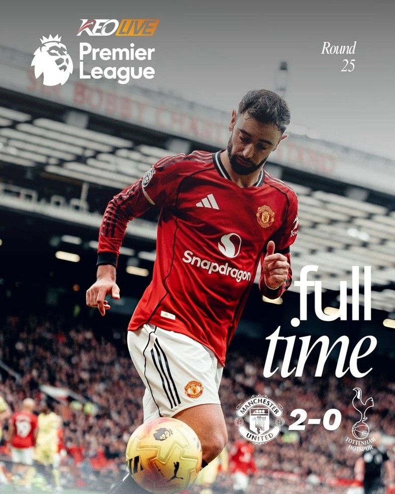 Manchester United 2-0 Tottenham Hotspur | Keolive