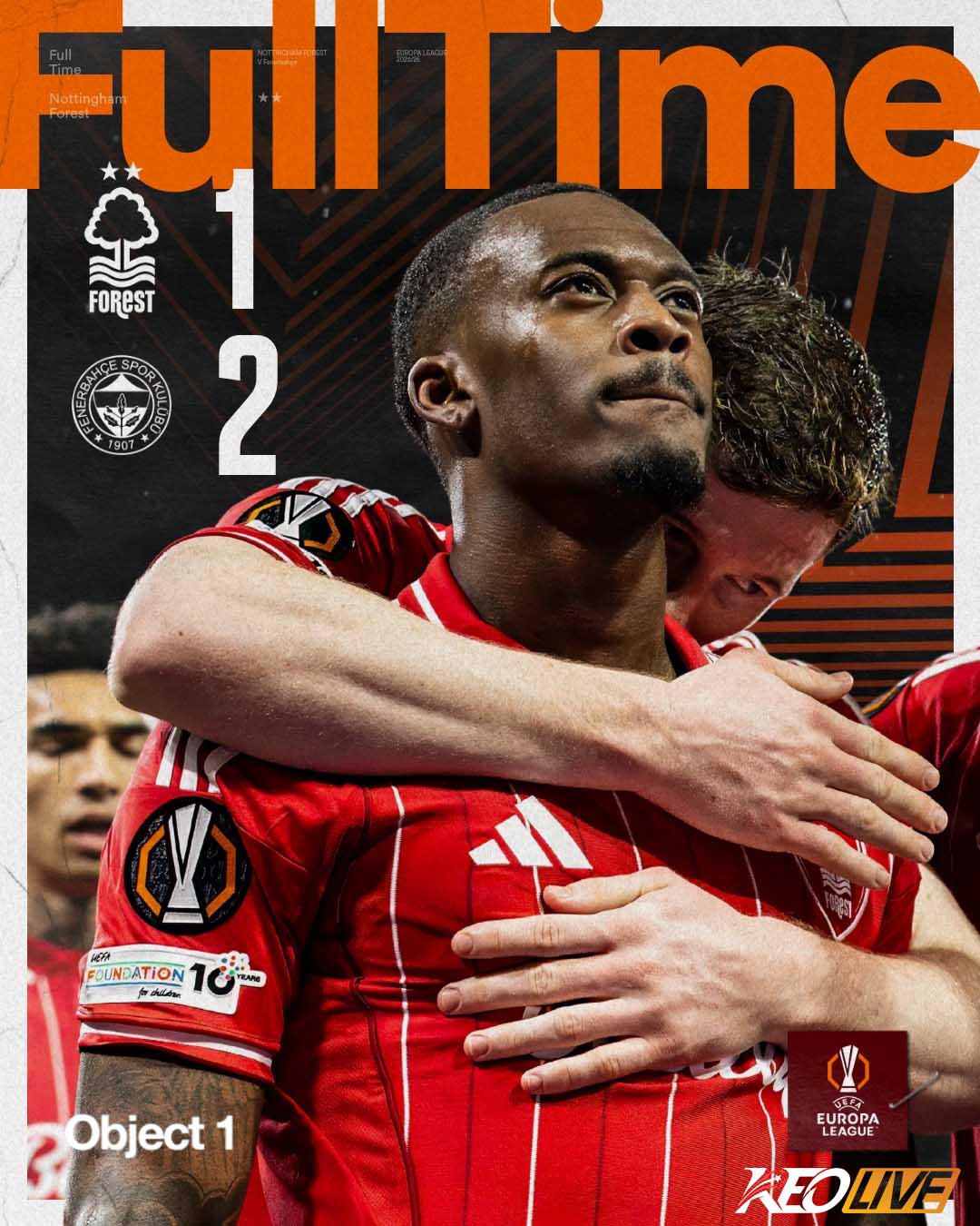 Nottingham Forest 1-2 Fenerbahce | Keolive