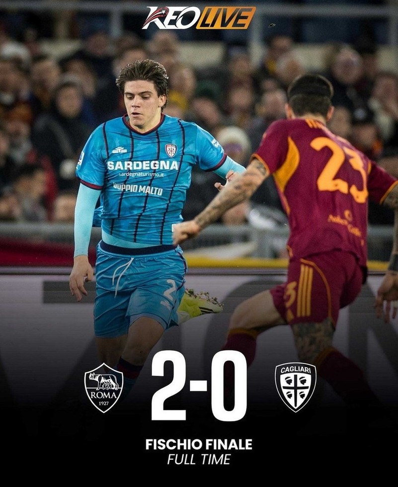 AS Roma 2-0 Cagliari | Keolive