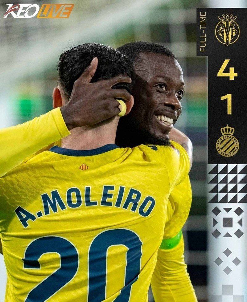 Villarreal 4-1 Espanyol | Keolive