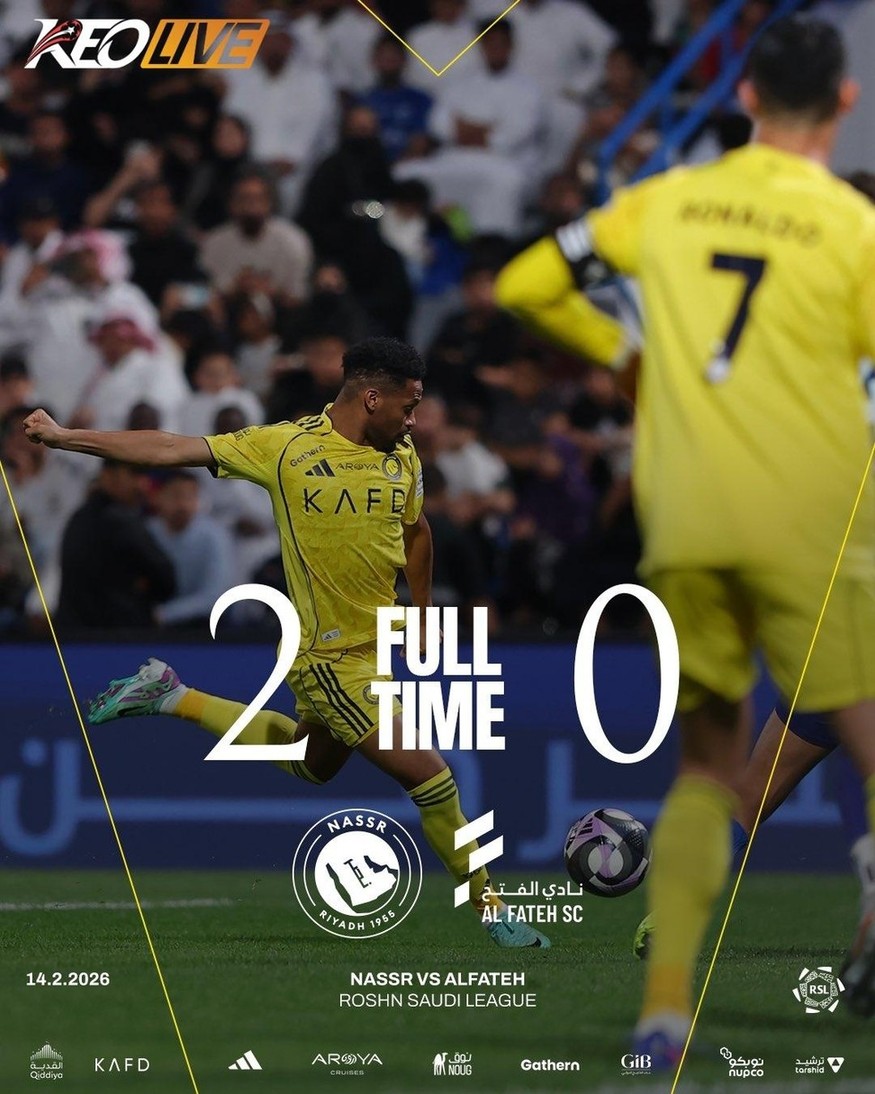 Al-Fateh 0-2 Al-Nassr | Keolive