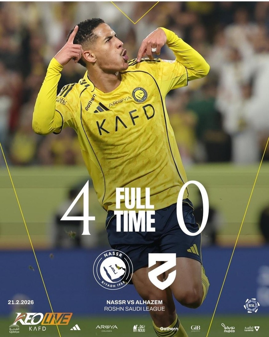 Al-Nassr 4-0 Al-Hazem | Keolive