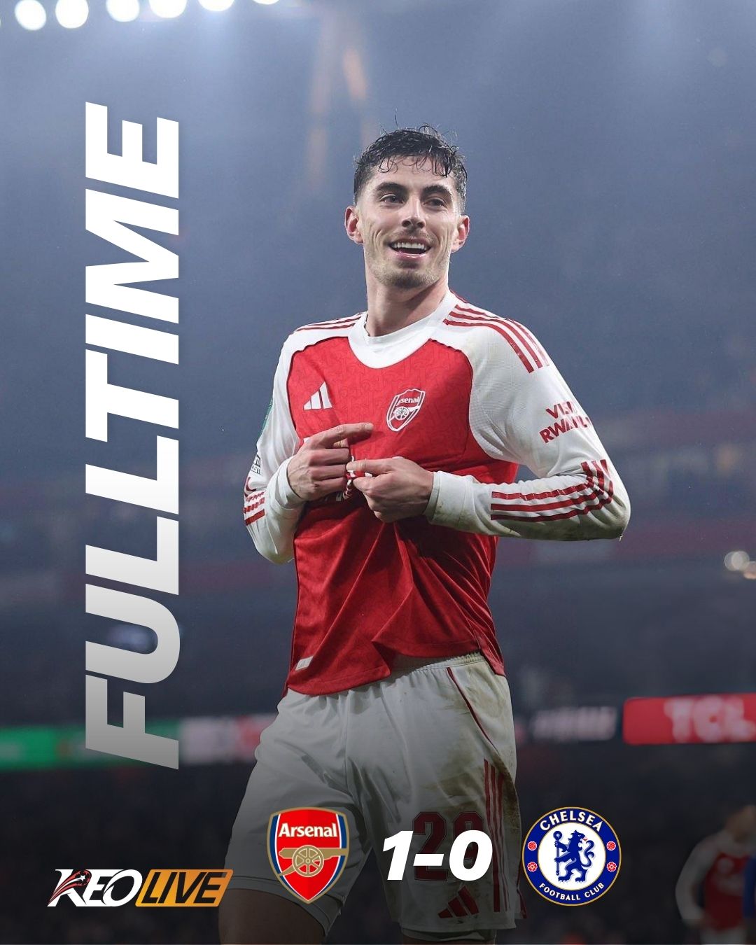 Arsenal 1-0 Chelsea | Keolive