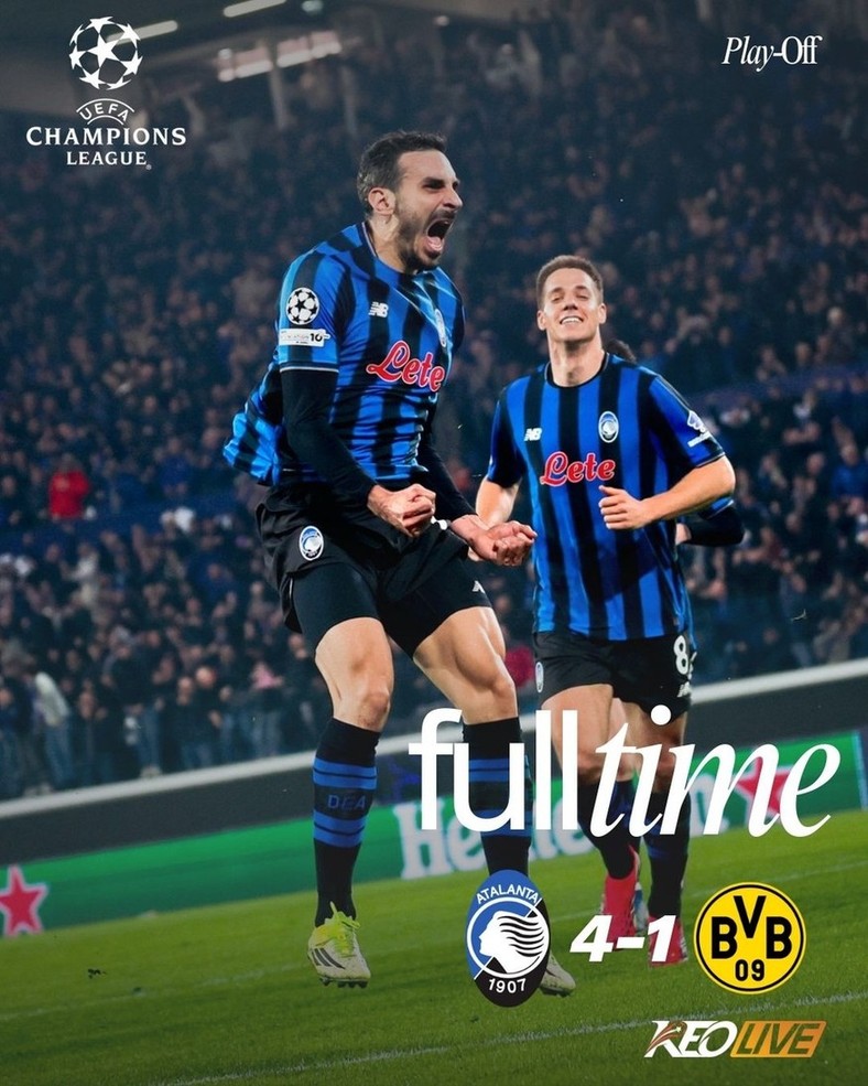 Atalanta 4-1 Dortmund | Keolive