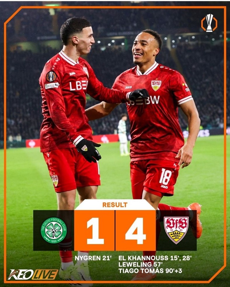 Celtic 1-4 Stuttgart | Keolive