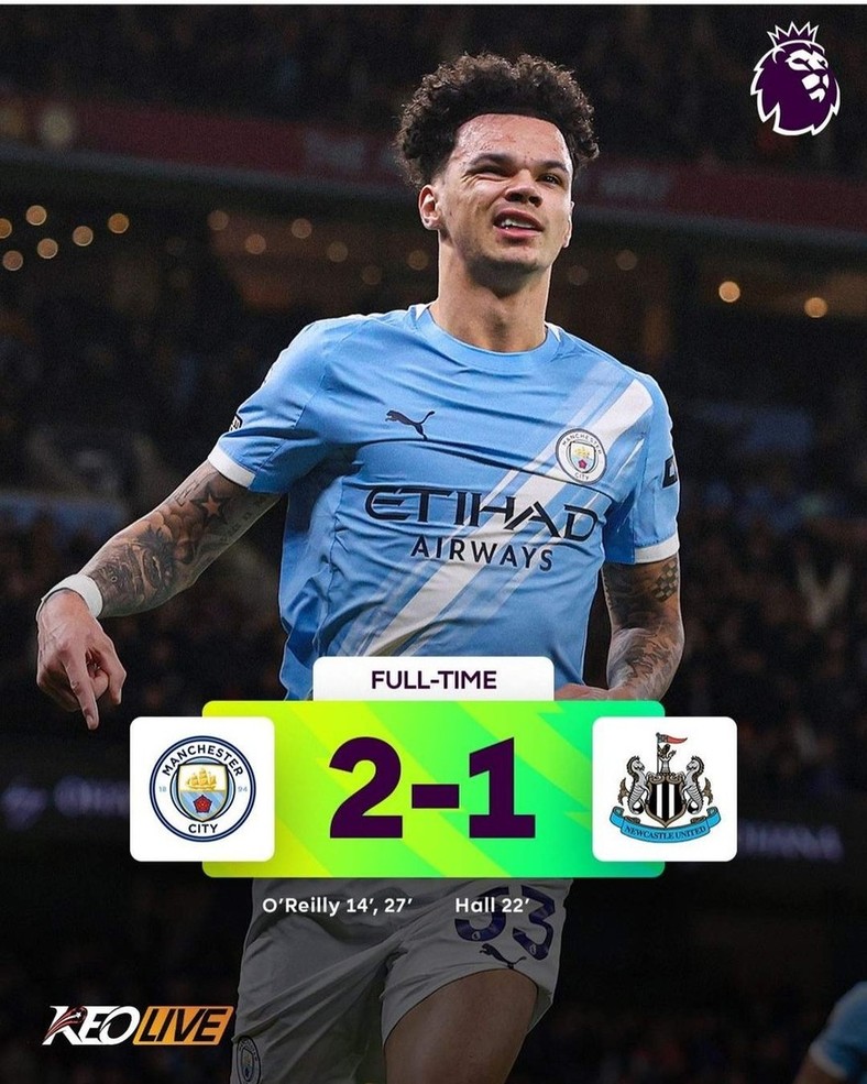 Manchester City 2-1 Newcastle | Keolive