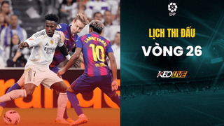 Lịch thi đấu vòng 26 La Liga 2025/26: Không còn chỗ cho sai lầm