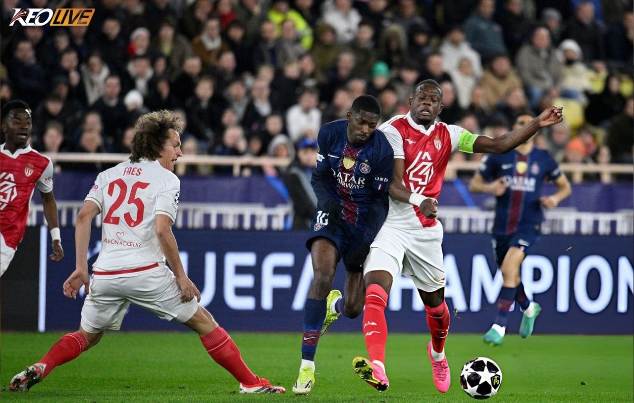 Lần đối đầu gần nhất giữa PSG vs Monaco | Keolive