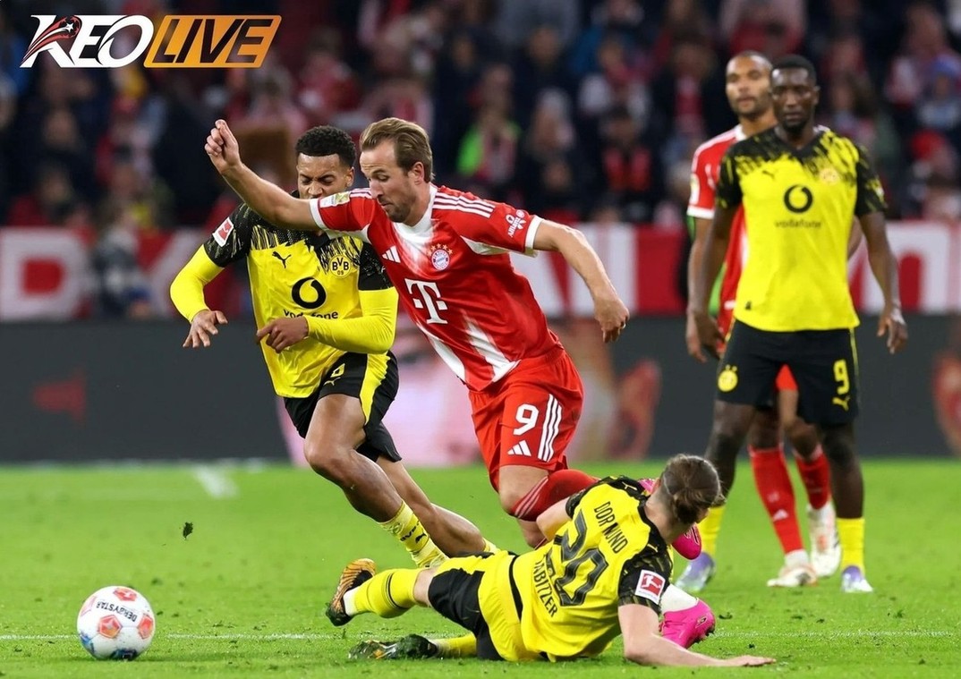 Lần gặp nhau gần nhất giữa Dortmund vs Bayern Munich | Keolive