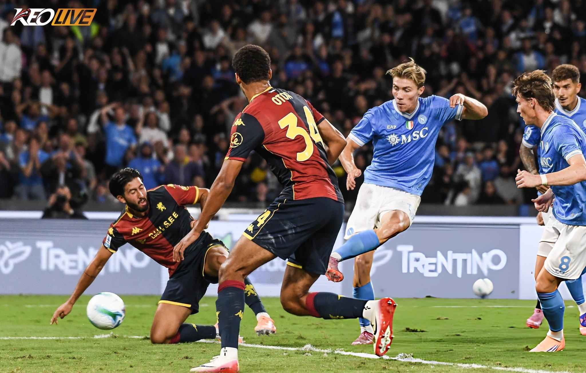 Lần gặp nhau gần nhất Genoa vs Napoli | Keolive