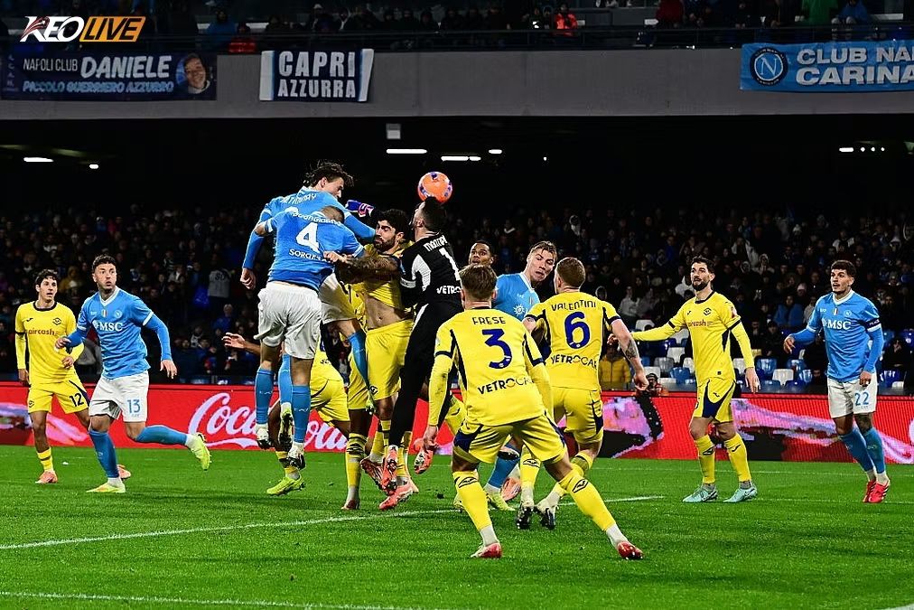 Lần gặp nhau gần nhất Hellas Verona vs Napoli | Keolive