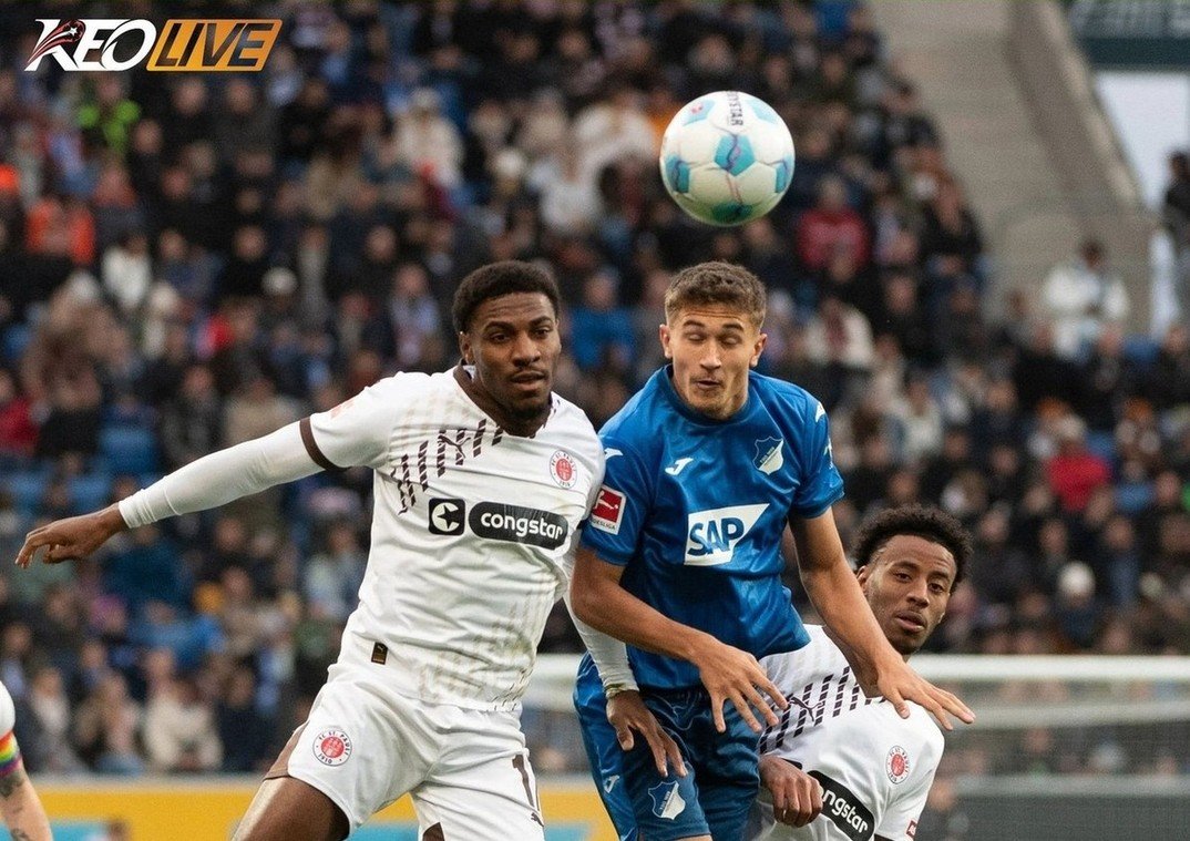 Lần gặp nhau gần nhất giữa Hoffenheim vs St. Pauli | Keolive