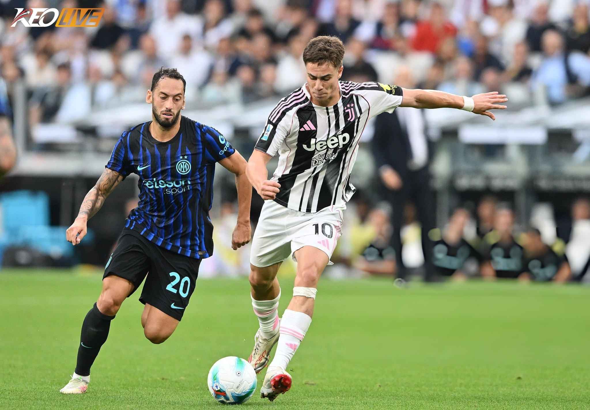Lần gặp nhau gần nhất Inter Milan vs Juventus | Keolive