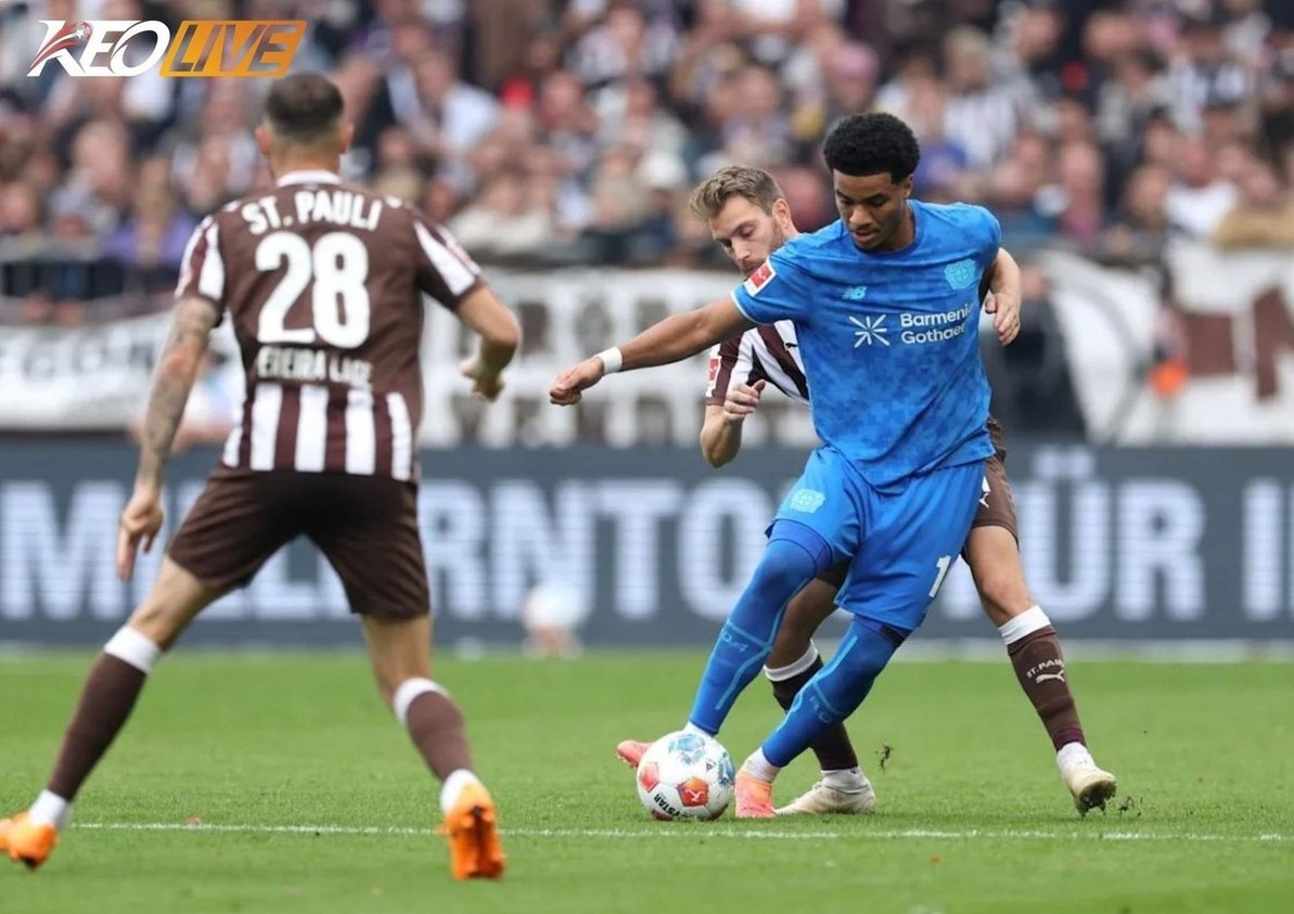 Lần gặp nhau gần nhất giữa Leverkusen vs St.Pauli | Keolive