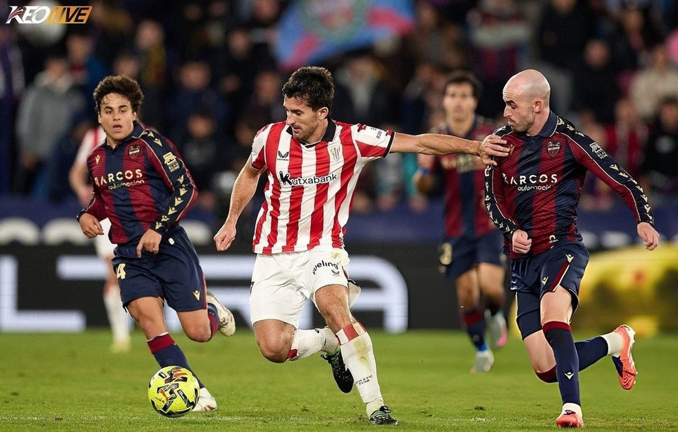 Athletic Club giành chiến thắng với tỷ số 2-0 ở lượt đi | Keolive