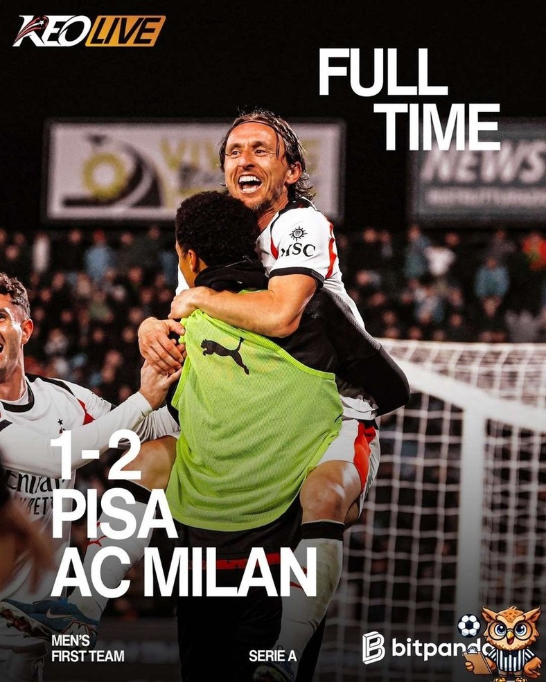 Pisa 1-2 AC Milan | Keolive