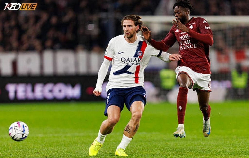 Phong độ gần nhất của PSG vs Metz | Keolive