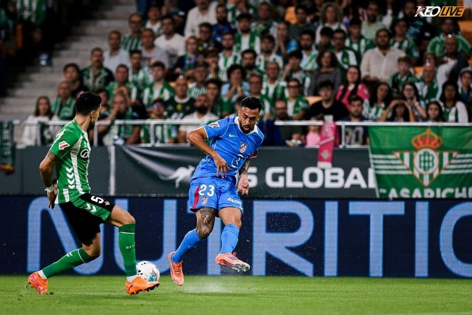 Atletico Madrid từng đánh bại Real Betis với tỷ số 2-0 ở lượt đi | Keolive