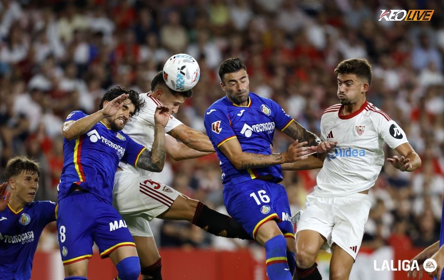 Lần chạm trán gần nhất giữa hai đội kết thúc với chiến thắng 2-1 nghiêng về Getafe | Keolive