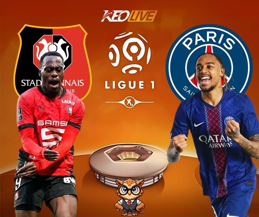 Trận đấu giữa Rennes vs PSG | Keolive