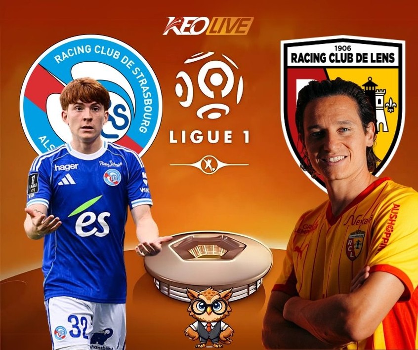 Trận đấu giữa Strasbourg vs Lens | Keolive