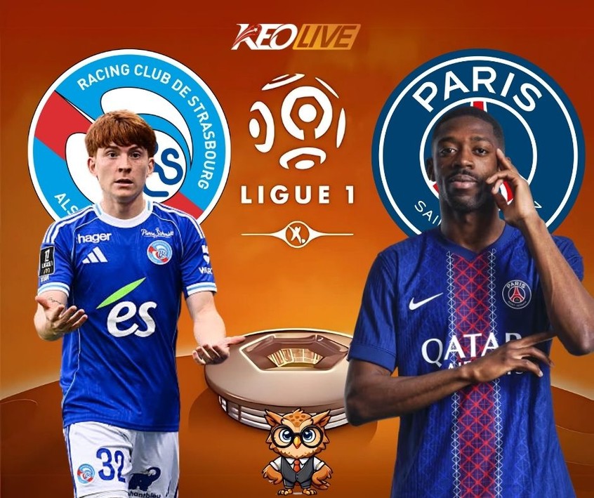 Trận đấu giữa Strasbourg vs PSG | Keolive