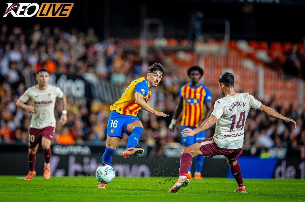 Lần đối đầu gần nhất giữa hai đội kết thúc với chiến thắng 2-0 thuộc về Villarreal | Keolive
