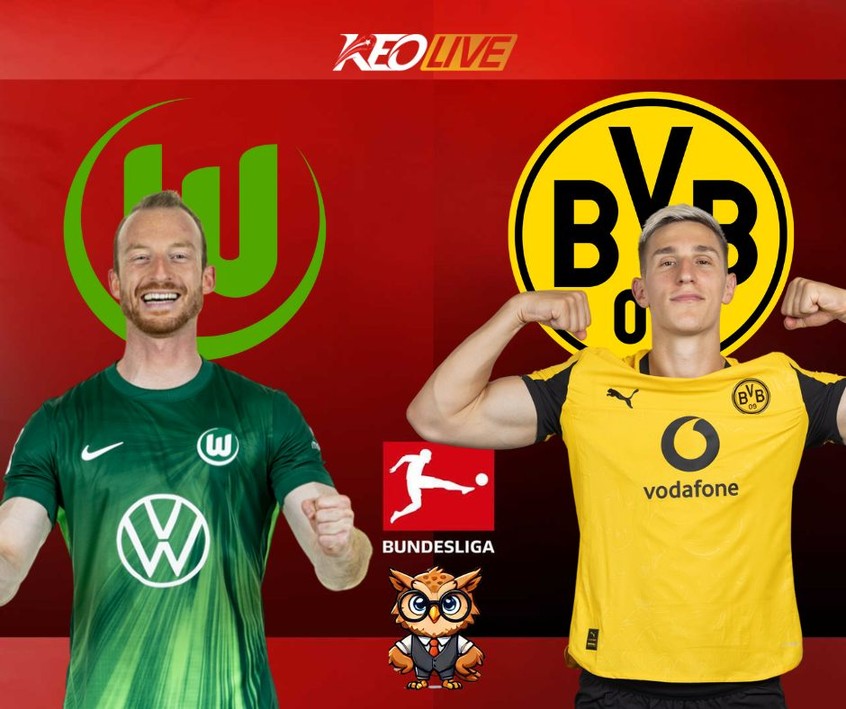 Trận đấy giữa Wolfsburg vs Dortmund | Keolive