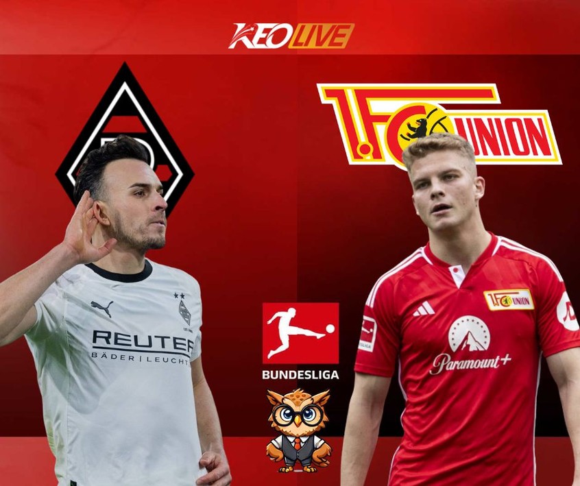 Trận đấu giữa M'gladbach vs Union Berlin | Keolive