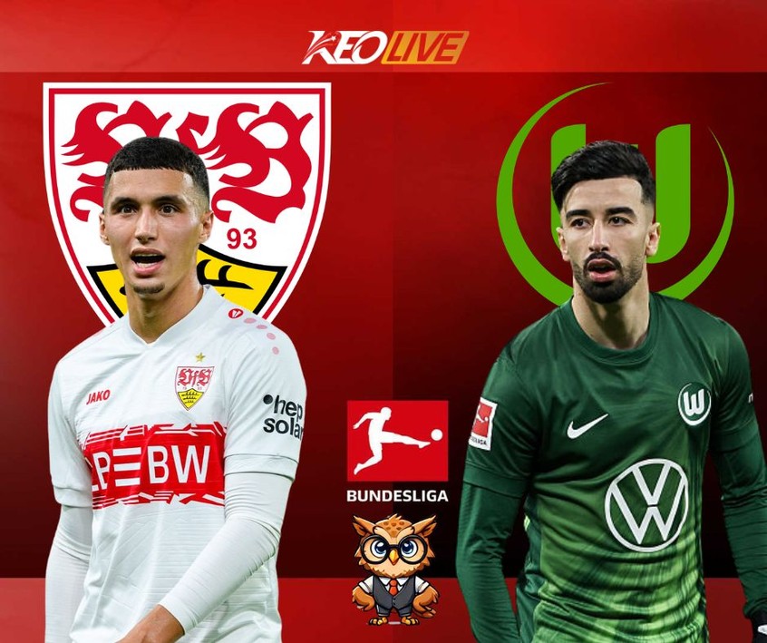 Trận đấu giữa Stuttgart vs Wolfsburg | Keolive