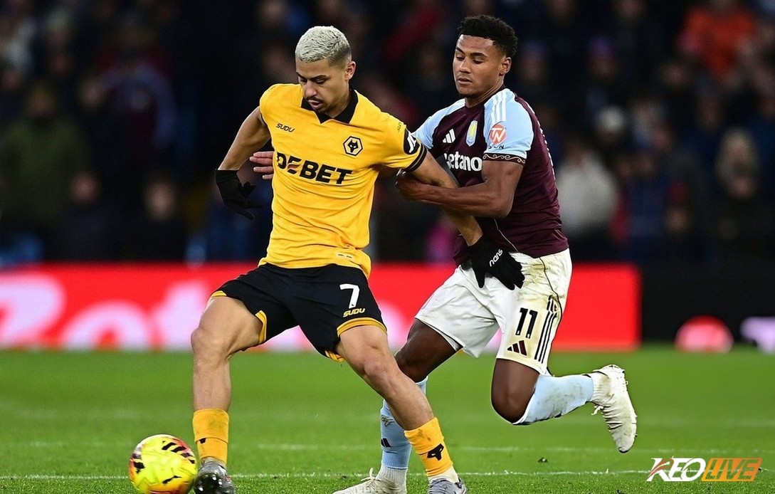 Wolves vs Aston Villa đang ở hai thái cực trên bảng xếp hạng | Keolive