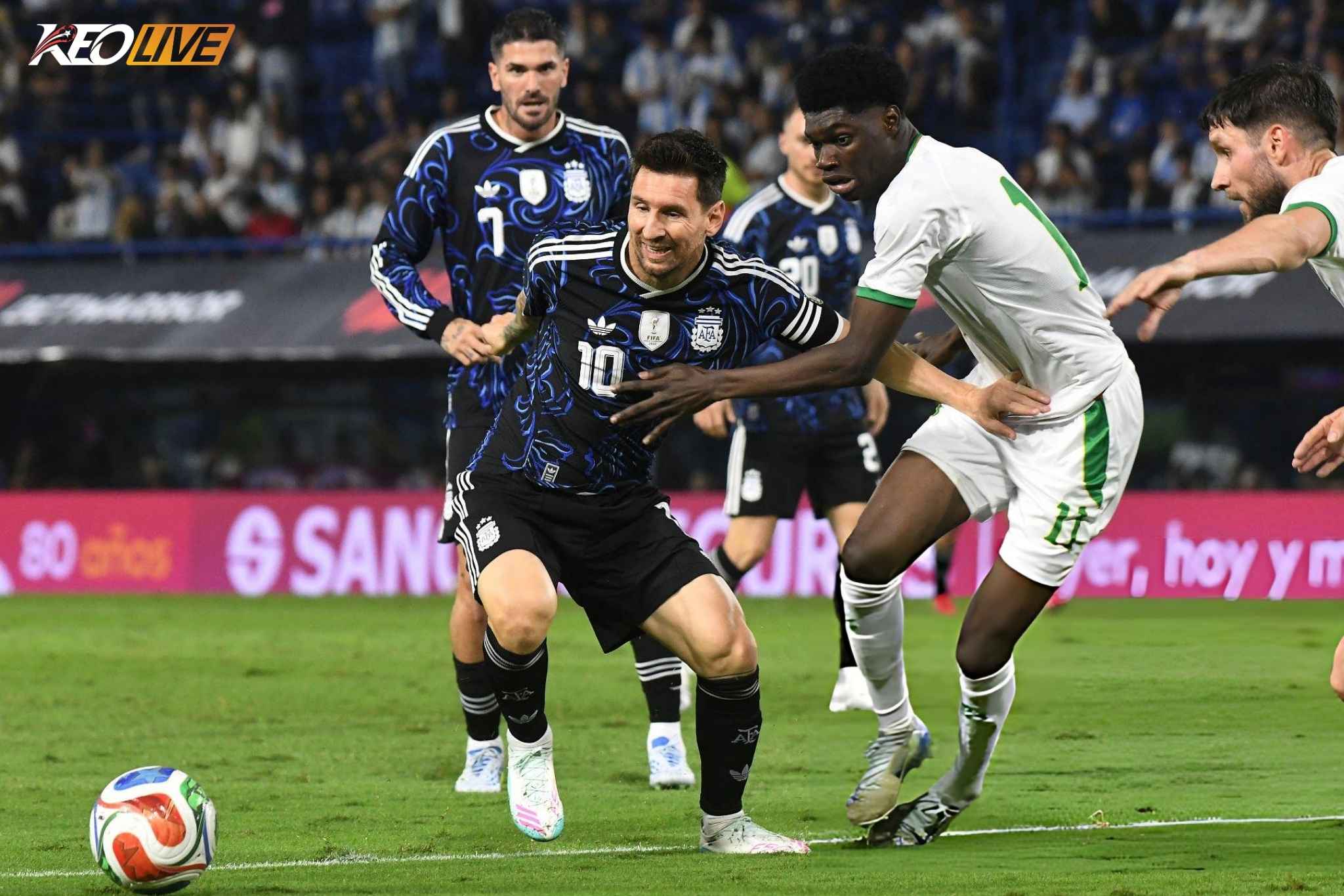 Messi có mặt trên sân nhưng Argentina lại chơi thiếu hiệu quả | Keolive