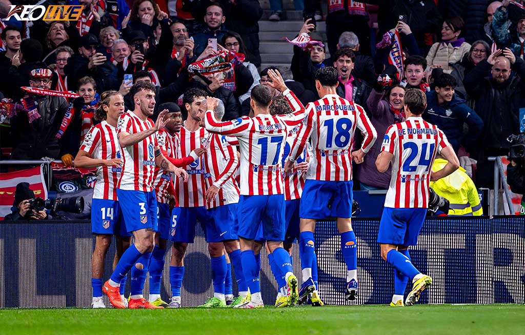 Atletico Madrid hưng phấn sau chiến thắng ấn tượng 5-2 trước Tottenham  | Keolive