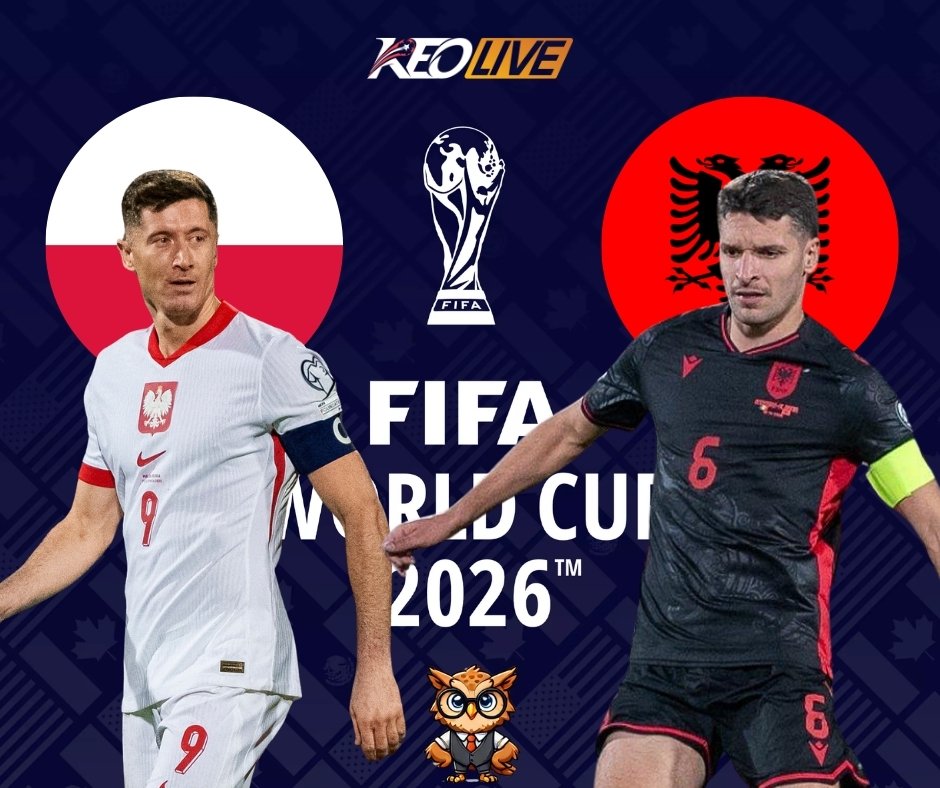 Ba Lan vs Albania | Keolive