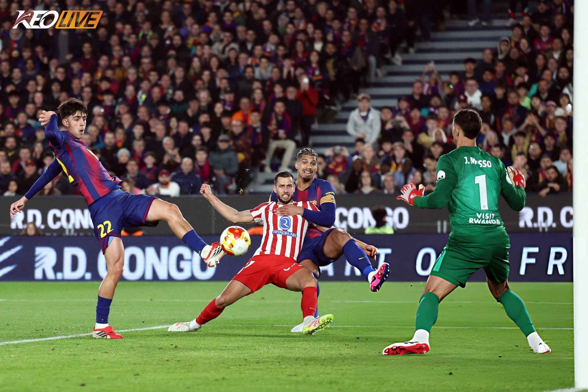 Nỗ lực của Barca là chưa đủ để tạo ra cuộc lội ngược dòng | Keolive