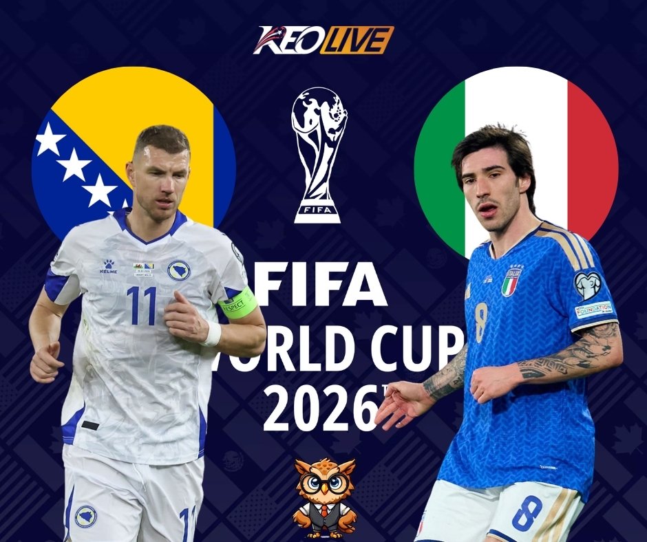 Bosnia & Herzegovina vs Italy | Keolive
