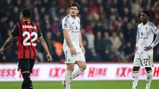 Hình ảnh cho bài Thành tại Maguire, bại tại Maguire. MU tiếp tục không thắng Bournemouth