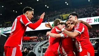 Hình ảnh cho bài Bayern hạ Dortmund trong trận Der Klassiker kịch tính