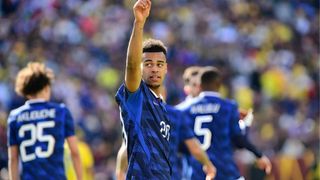 Doue mở tài khoản, Pháp hoàn tất đợt dợt quân cuối cùng bằng chiến thắng trước Colombia