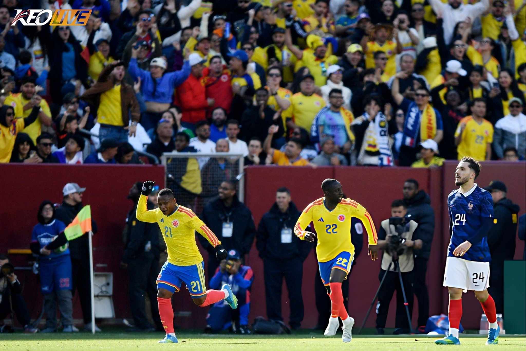 Nỗ lực của Colombia đem về được bàn thắng danh dự cuối trận | Keolive