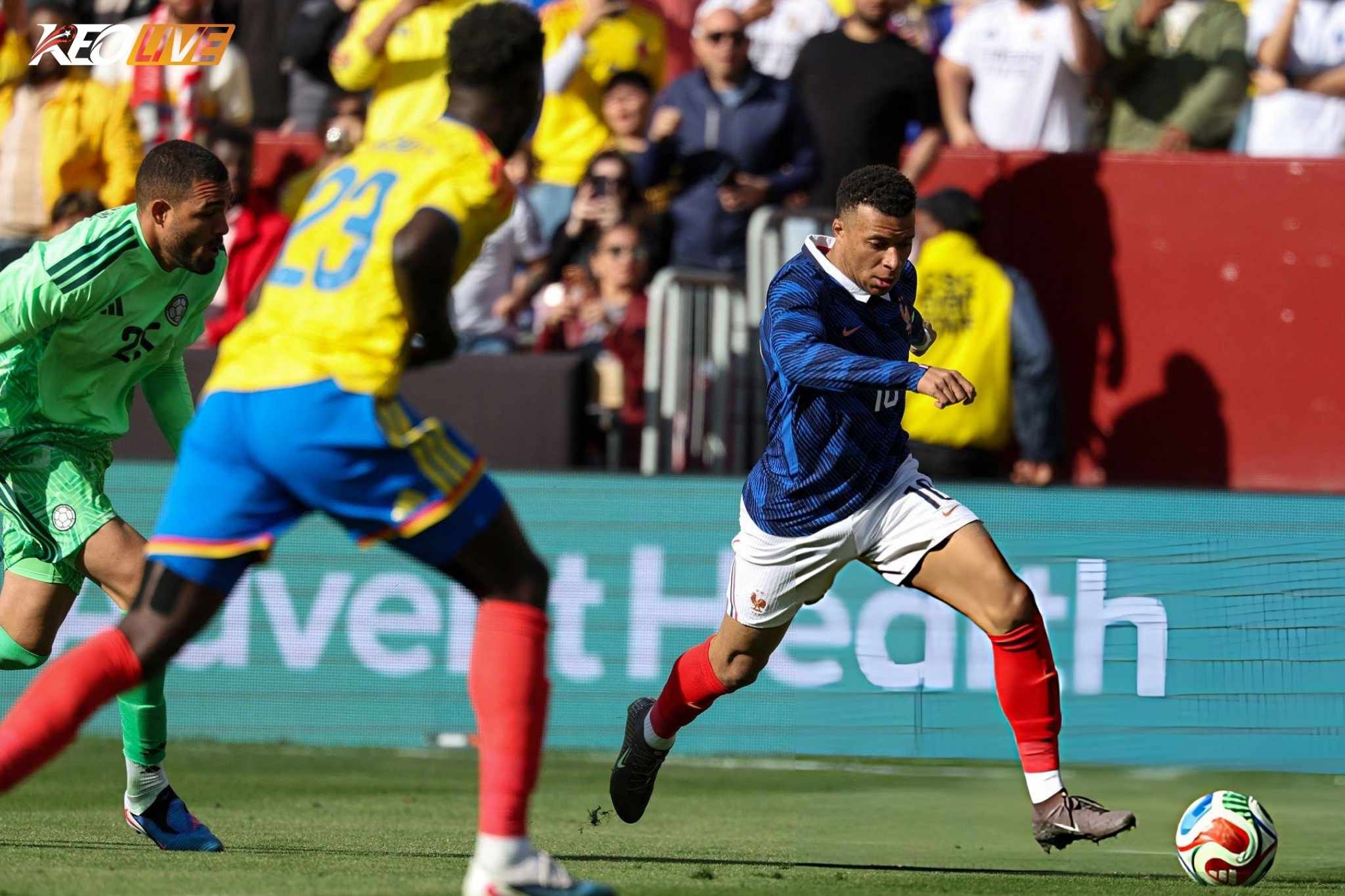 Dù Mbappé không ra sân từ đầu thì Pháp vẫn tỏ ra vượt trội | Keolive