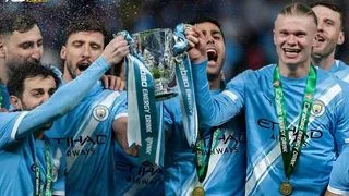 Hình ảnh cho bài O’Reilly lập cú đúp đưa Man City tới chức vô địch Carabao Cup lần thứ 9