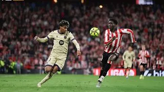 Hình ảnh cho bài Yamal tỏa sáng, Barcelona thắng tối thiểu Athletic giữ vững ngôi đầu