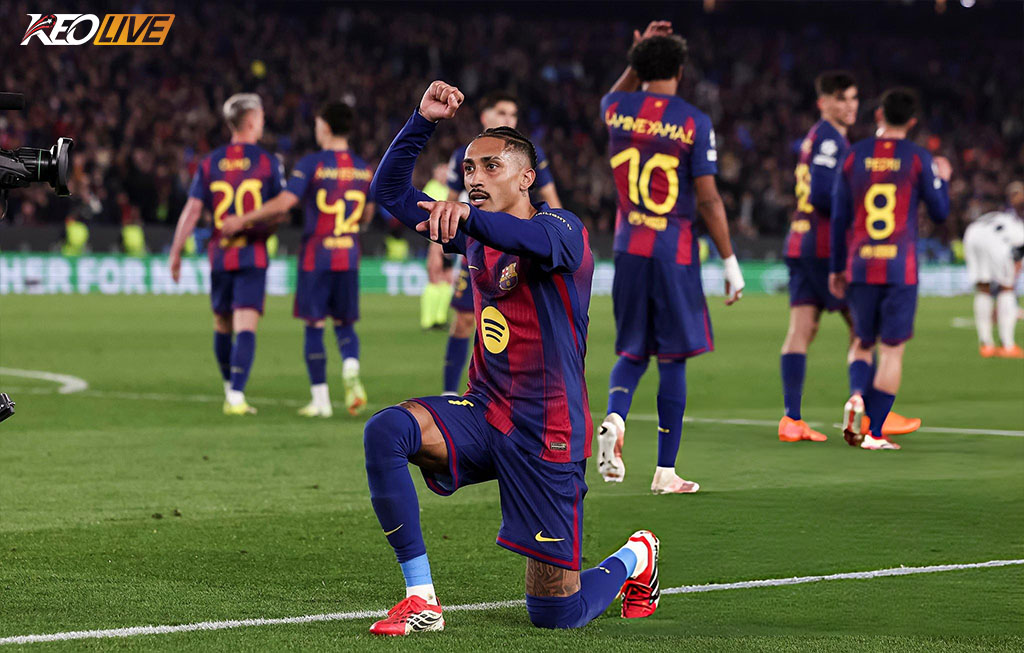 Raphinha mở đầu cho cơn mưa bàn thắng | Keolive