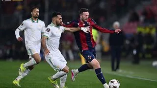 Hình ảnh cho bài Siêu dự bị Pellegrini giúp Roma gỡ hòa kịch tính trước Bologna