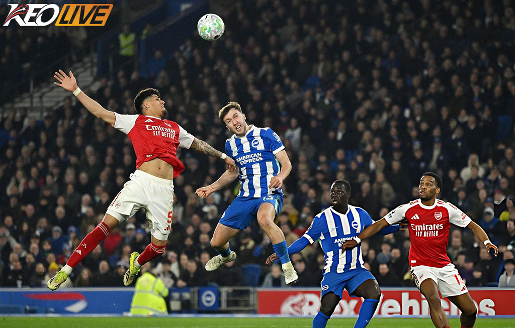 Không có sai lầm nào trong khâu phòng ngự của Arsenal trong hiệp 2 | Keolive