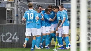 Hình ảnh cho bài McTominay lập công đưa Napoli tạm chiếm vị trí nhì bảng
