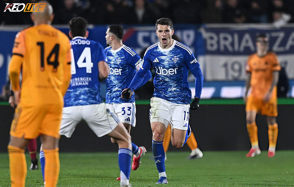 Douvikas gỡ hòa cho Como ngay đầu hiệp 2 | Keolive