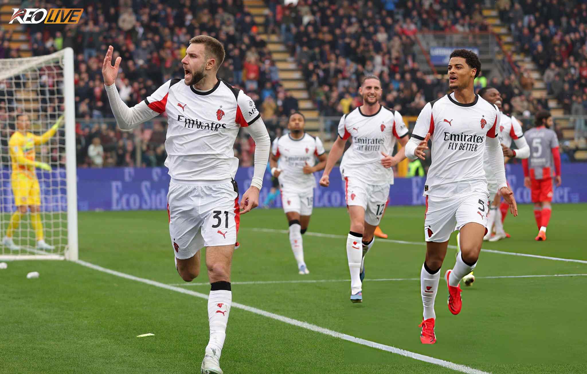 Bàn thắng ở những phút cuối đem về 3 điểm quan trọng cho Milan | Keolive