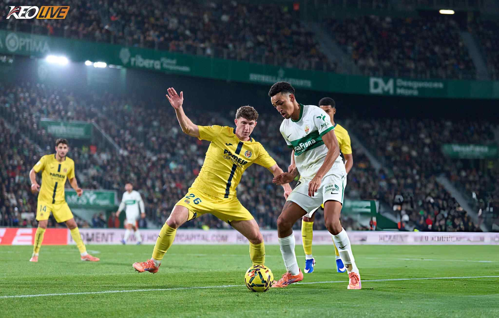 Ở lần đối đầu gần nhất giữa hai đội, Villarreal đã giành chiến thắng 3-1 | Keolive